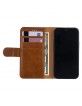 UNIQ iPhone 12 Mini Handytasche Book Case Kartenhalter Magnetverschluss Braun