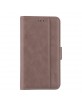 UNIQ iPhone 12 mini Book case card holder magnetic closure light brown