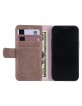UNIQ iPhone 12 Mini Handytasche Book Case Kartenhalter Magnetverschluss Hellbraun