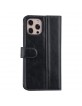 UNIQ iPhone 12 Pro Max Handytasche Book Case Kartenhalter Magnetverschluss Schwarz