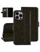 UNIQ iPhone 13 Pro Max Case Book Case Card Holder Magnetic Closure Dark Green