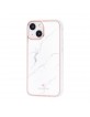 UNIQ iPhone 13 Mini Hülle Case Cover Silikon Marmor Weiß 2
