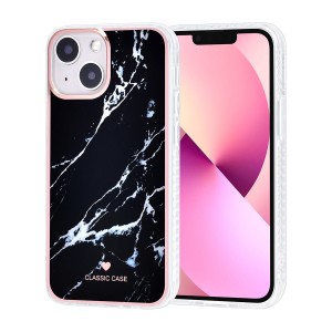 UNIQ iPhone 13 Mini Case Cover Silicone Marble Black
