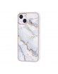 UNIQ iPhone 13 Hülle Case Cover Silikon Marmor Weiß