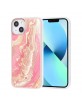 UNIQ iPhone 13 Hülle Case Cover Silikon Marmor Rosa