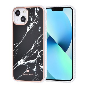 UNIQ iPhone 13 Case Cover Silicone Marble Black