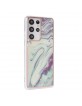 UNIQ Samsung Galaxy S21 Ultra Cover Case Silicone Marble Aquamarine