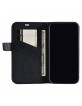 Pierre Cardin iPhone 13 Pro Max Book Case Genuine Leather Black