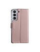 Mobile phone case Samsung S22 Book Case Cover magnetic closure Rose Gold
