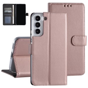 Mobile phone case Samsung S22 Plus Book Case Cover Magnetic closure Rose Gold
