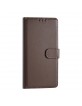 Handytasche Samsung S22 Plus Book Case Cover Magnetverschluss Braun