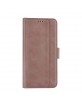 UNIQ Samsung S22 book case card holder magnetic closure light brown