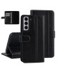 UNIQ Samsung S22 Plus Tasche Book Case Kartenhalter Magnetverschluss Schwarz