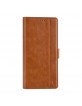 UNIQ Samsung S22 Ultra Book Case Cover Card Holder Brown