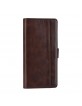 UNIQ Samsung S22 Ultra Book Case Cover Card Holder Dark Brown