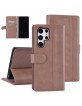 UNIQ Samsung S22 Ultra book case Cover card holder light brown