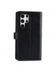 UNIQ Samsung S22 Ultra Book Case Card Holder Magnetic Closure Black