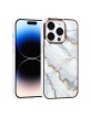 UNIQ iPhone 14 Pro Case Cover TPU Silicone Marble Gold