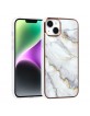 UNIQ iPhone 14 Plus Case Cover TPU Silicone Marble Gold