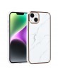 UNIQ iPhone 14 Plus Hülle Case Cover TPU Silikon Marmor Weiß