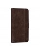 UNIQ iPhone 14 mobile phone book case card holder dark brown