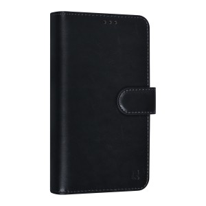 UNIQ iPhone 14 Mobile Phone Book Case 9 Card Holder Black