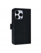 UNIQ iPhone 14 Pro Mobile Phone Book Case 9 Card Holder Black