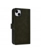 UNIQ iPhone 14 Plus Mobile Phone Book Case 9 Card Holder Dark Green