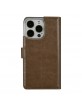 UNIQ iPhone 14 Pro Mobile Phone Case Book Cover Magnetic Brown