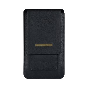 Universal Mobile Phone Belt Bag Magnetic closure Card slots Black
