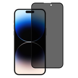 UNIQ iPhone 14 Pro Max Privacy Panzerglas / Displayschutzglas 10D Full