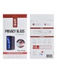 UNIQ iPhone 14 Pro Max Privacy Panzerglas / Displayschutzglas 10D Full