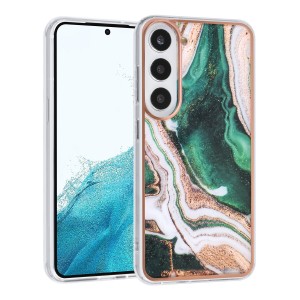 UNIQ Samsung S23 Case Cover TPU Marble Green
