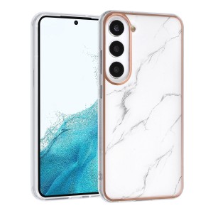 UNIQ Samsung S23 Case Cover TPU Marble White