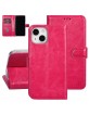 UNIQ iPhone 15 mobile phone case book cover pink