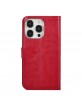 UNIQ iPhone 15 Pro mobile phone case book cover red