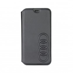 Audi iPhone 8 Plus 7 Plus Book Case TT Series Synthetic Black