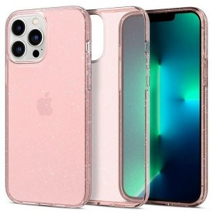Spigen iPhone 13 Pro Liquid Crystal Glitter case cover pink